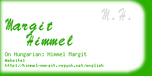 margit himmel business card